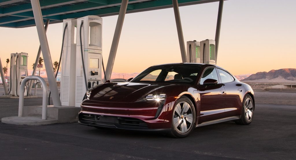  Porsche Taycan Spends Under 2.5 Hours Charging On Cross Country Drive, Smashing World Record