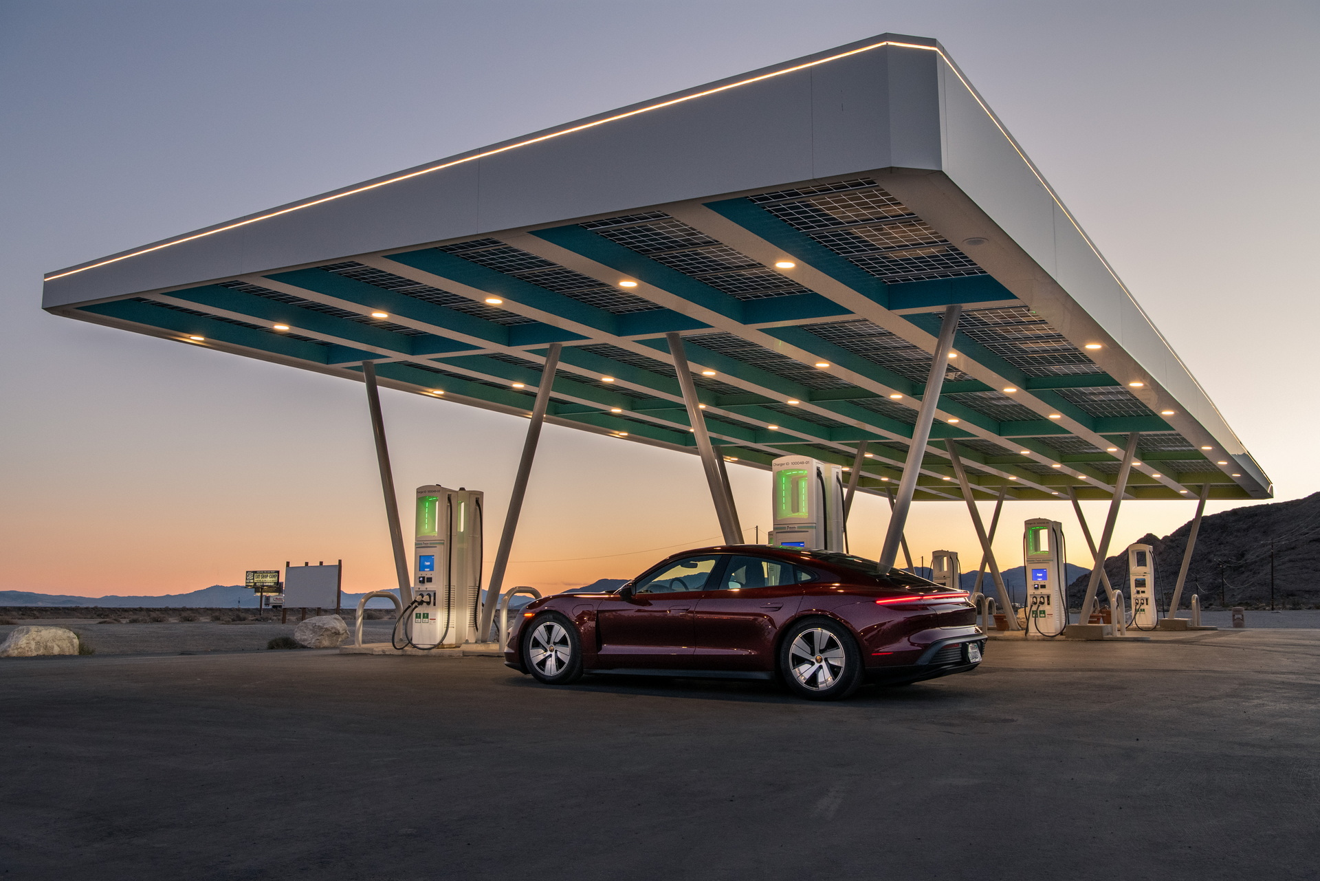 Porsche Taycan Spends Under 2.5 Hours Charging On Cross Country Drive, Smashing World Record