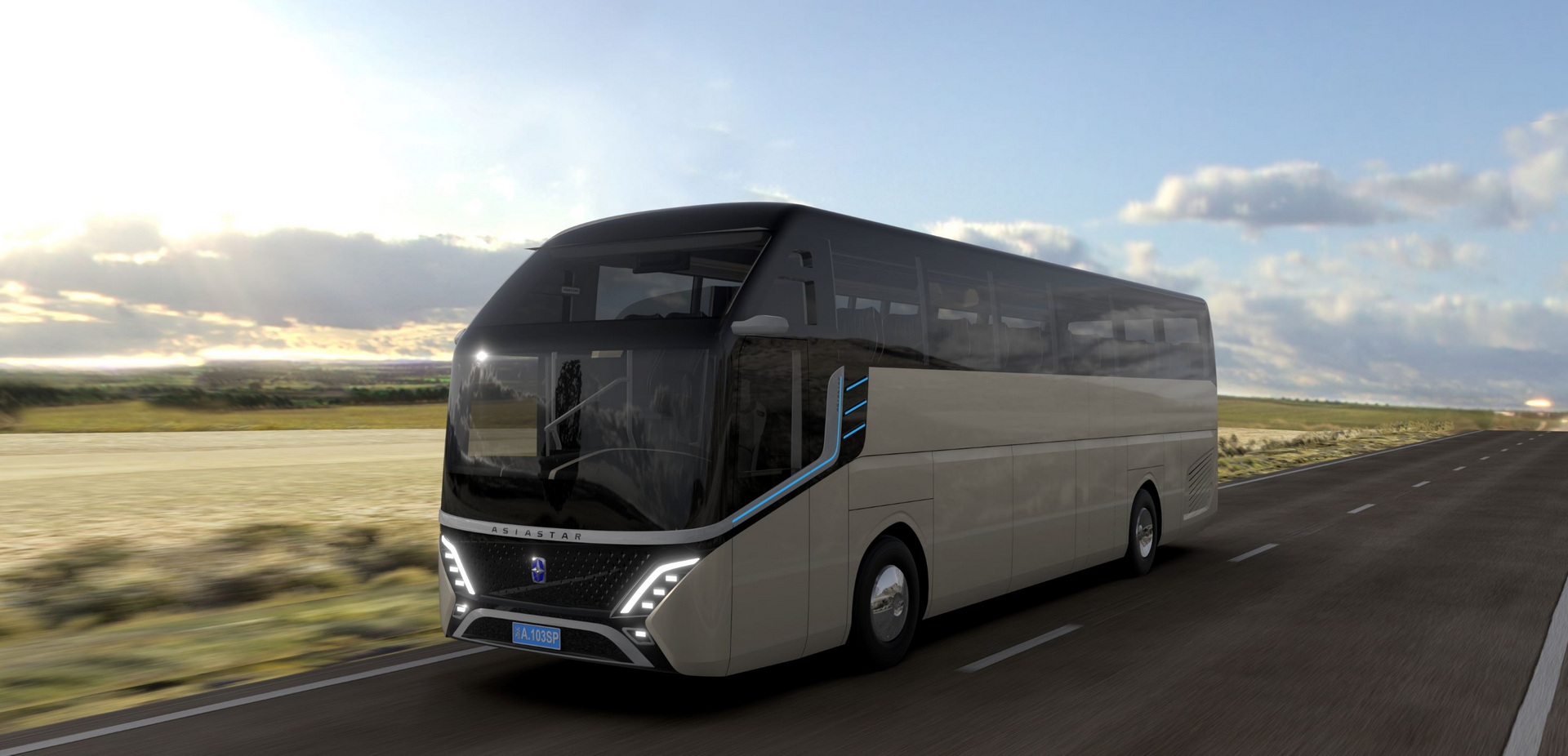 The Asiastar X9-3 Combines The Best Of Chinese Bus Making With Pininfarina Design