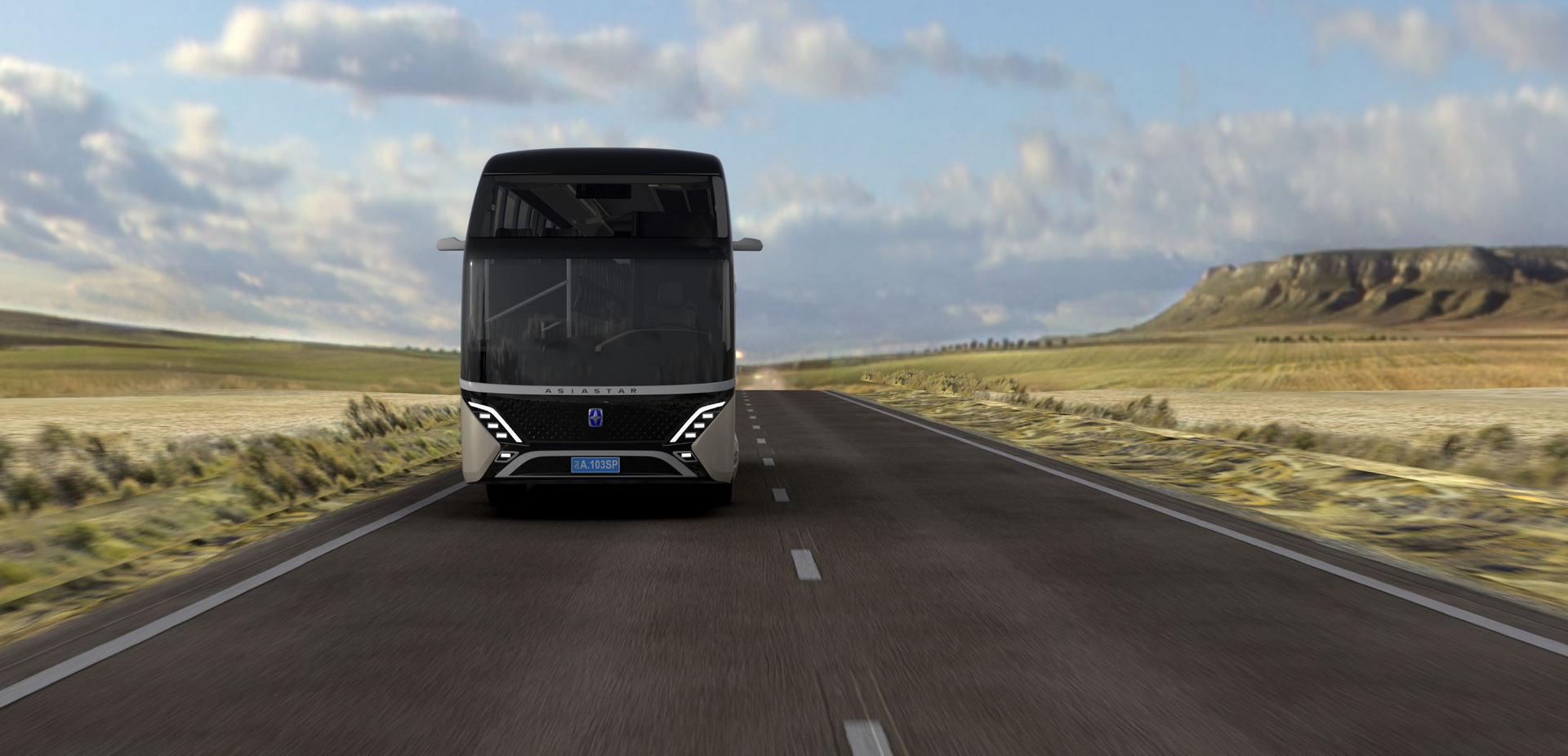 The Asiastar X9-3 Combines The Best Of Chinese Bus Making With Pininfarina Design