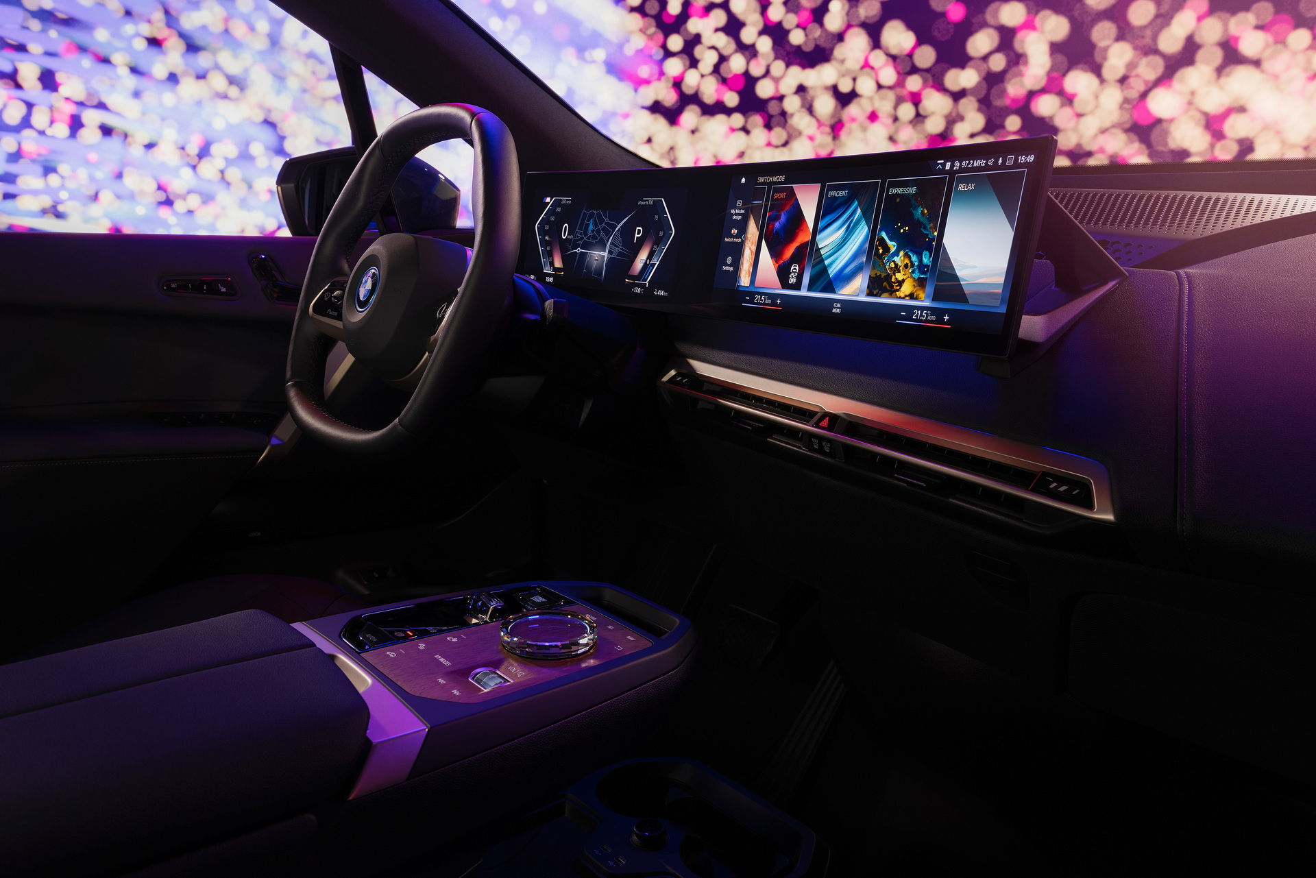 BMW Will Add “Quantum Garden” Digital Art Mode To Its Vehicles In 2022