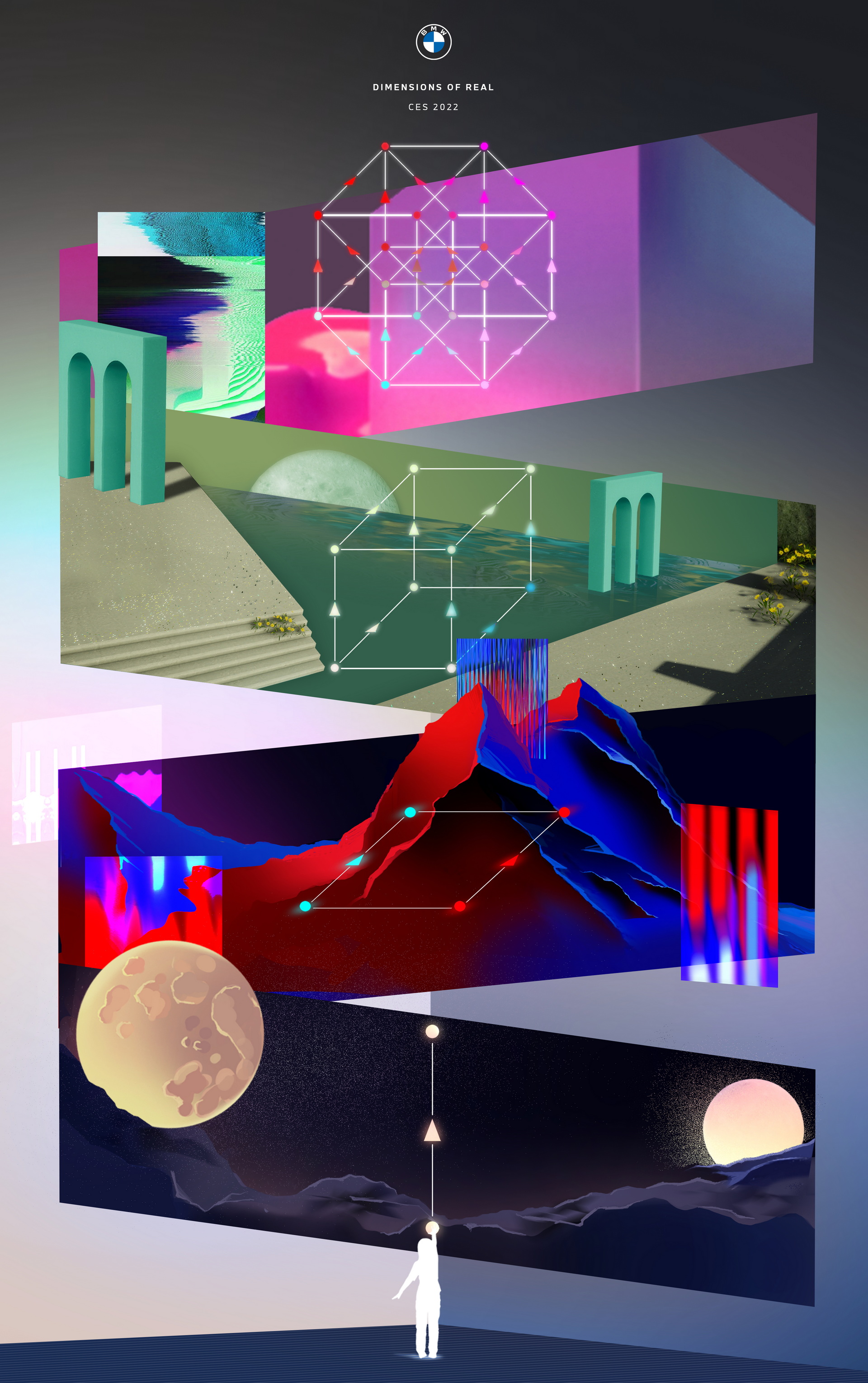 BMW Will Add “Quantum Garden” Digital Art Mode To Its Vehicles In 2022