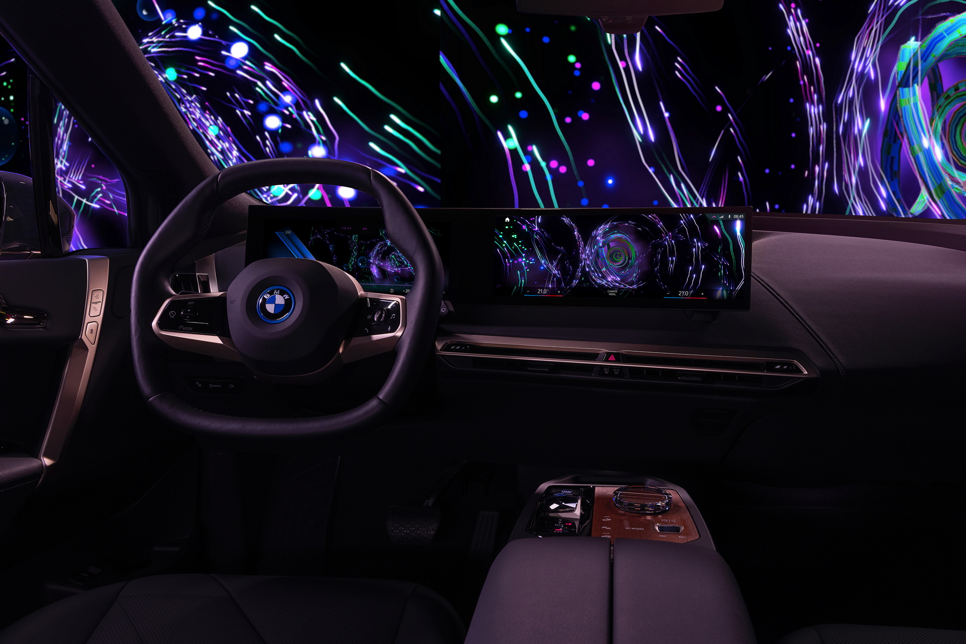 BMW Will Add “Quantum Garden” Digital Art Mode To Its Vehicles In 2022