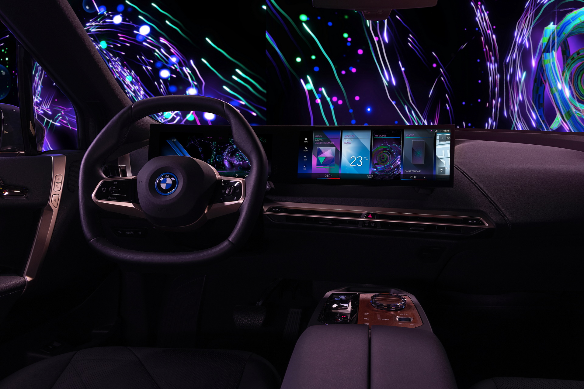 BMW Will Add “Quantum Garden” Digital Art Mode To Its Vehicles In 2022