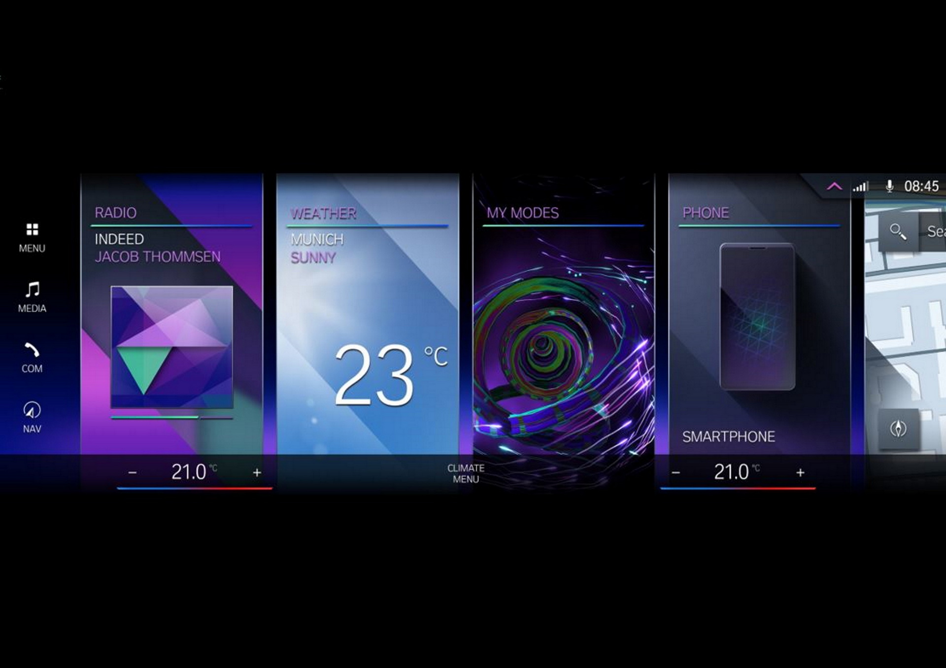 BMW Will Add “Quantum Garden” Digital Art Mode To Its Vehicles In 2022