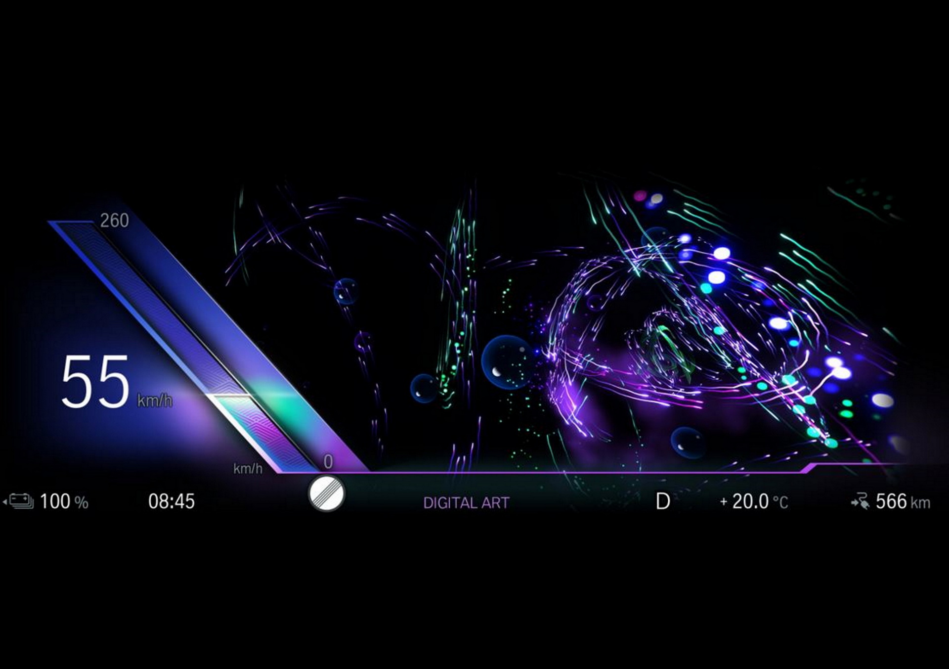 BMW Will Add “Quantum Garden” Digital Art Mode To Its Vehicles In 2022