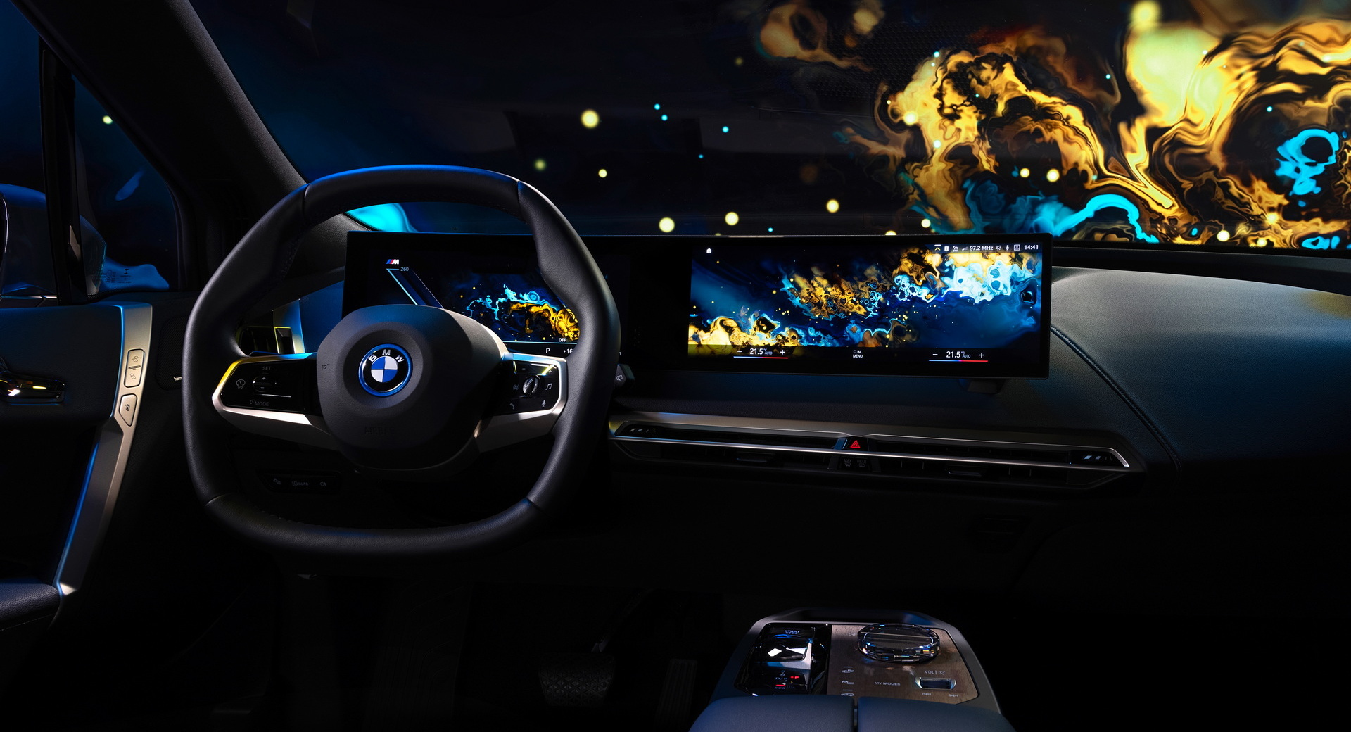 BMW Will Add “Quantum Garden” Digital Art Mode To Its Vehicles In 2022