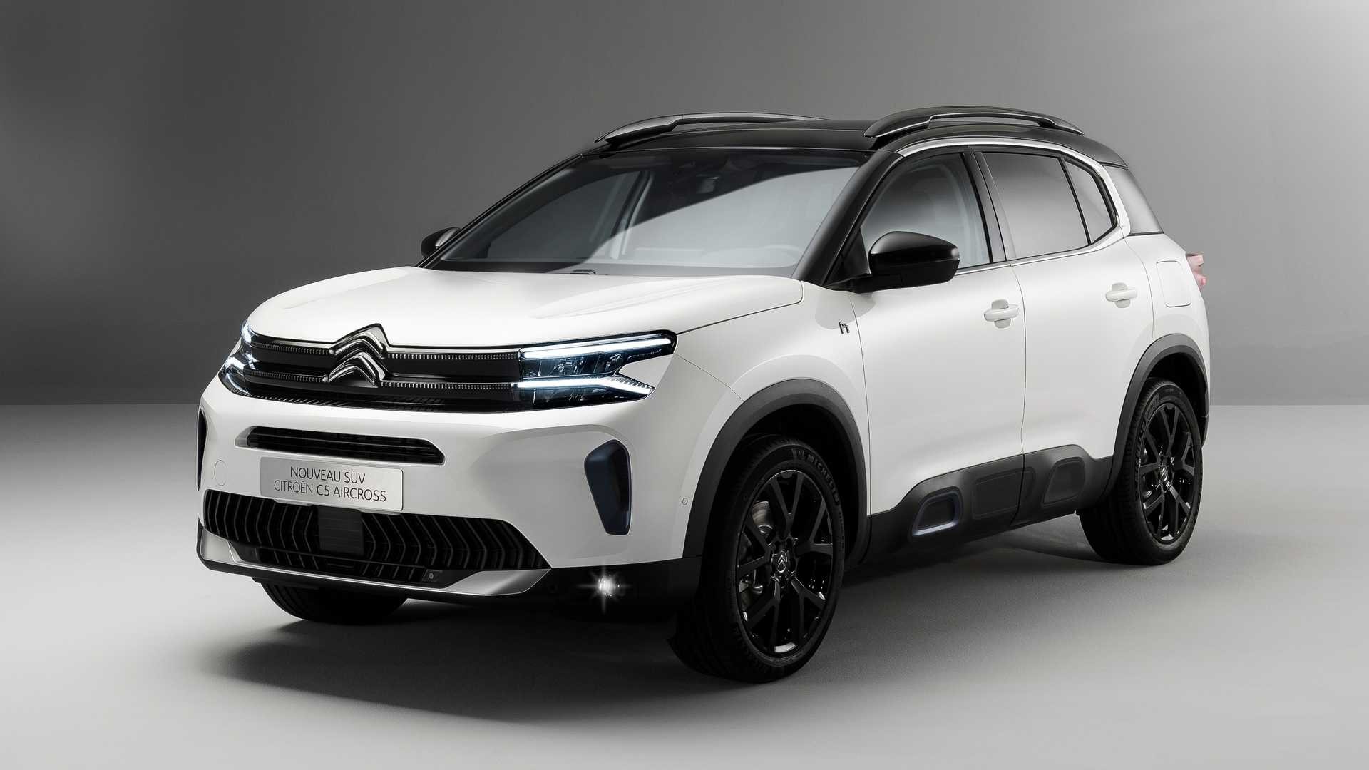2022 Citroen C5 Aircross Facelift Lights Up With Improved Tech And LED Strips