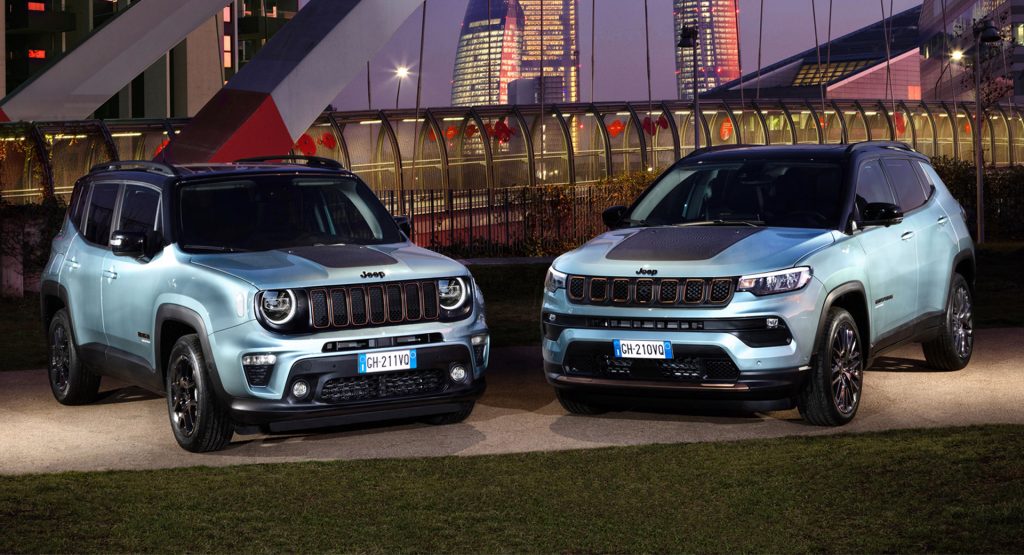  Jeep Introduces New Renegade And Compass E-Hybrids In Europe