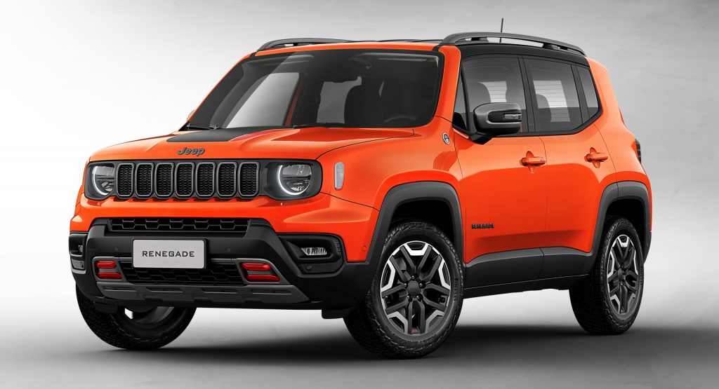  2022 Jeep Renegade Facelift Breaks Cover In Brazil Showing Updated Design