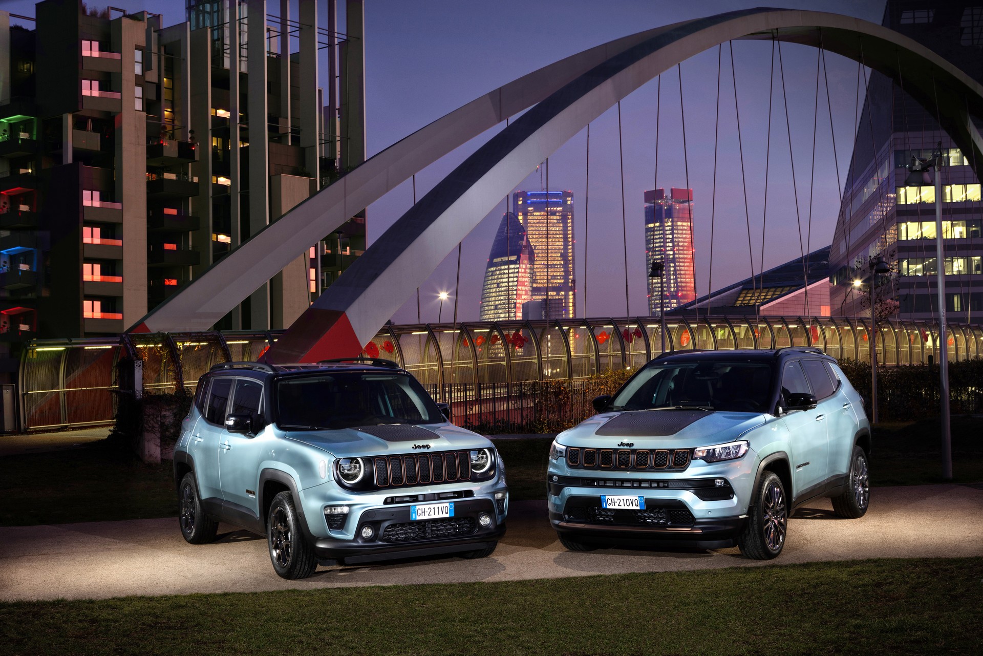 Jeep Introduces New Renegade And Compass E-Hybrids In Europe