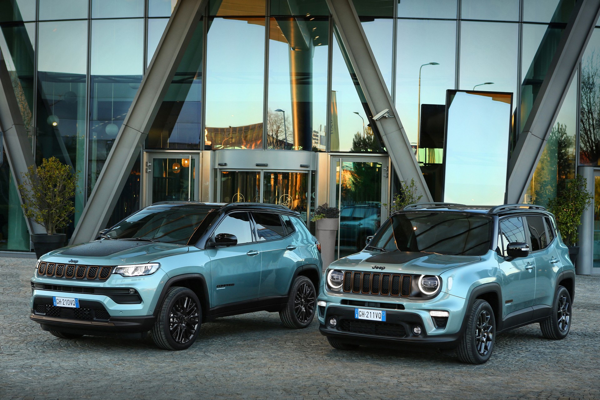 Jeep Introduces New Renegade And Compass E-Hybrids In Europe