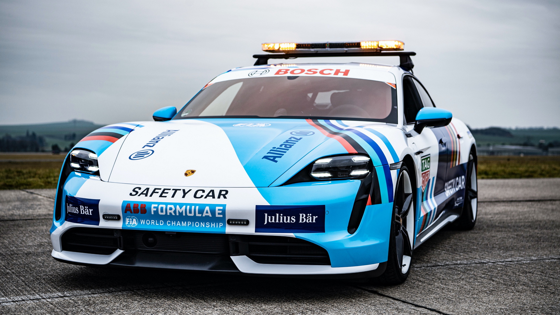 The Porsche Taycan Is Formula E’s New Safety Car For The 2022 Season