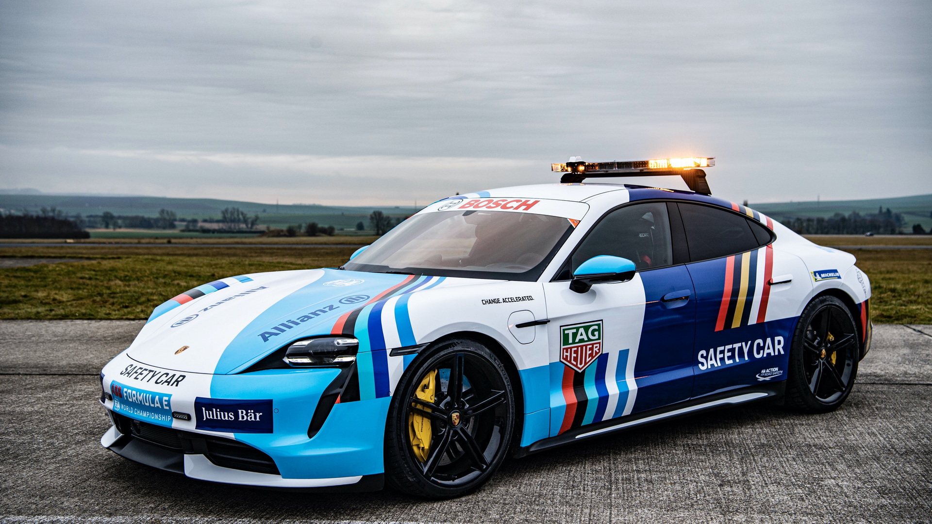 The Porsche Taycan Is Formula E’s New Safety Car For The 2022 Season