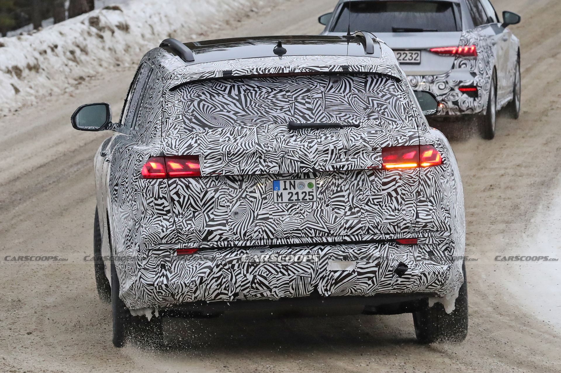 2023 Audi Q9 Production Lighting Revealed In New Spy Photos