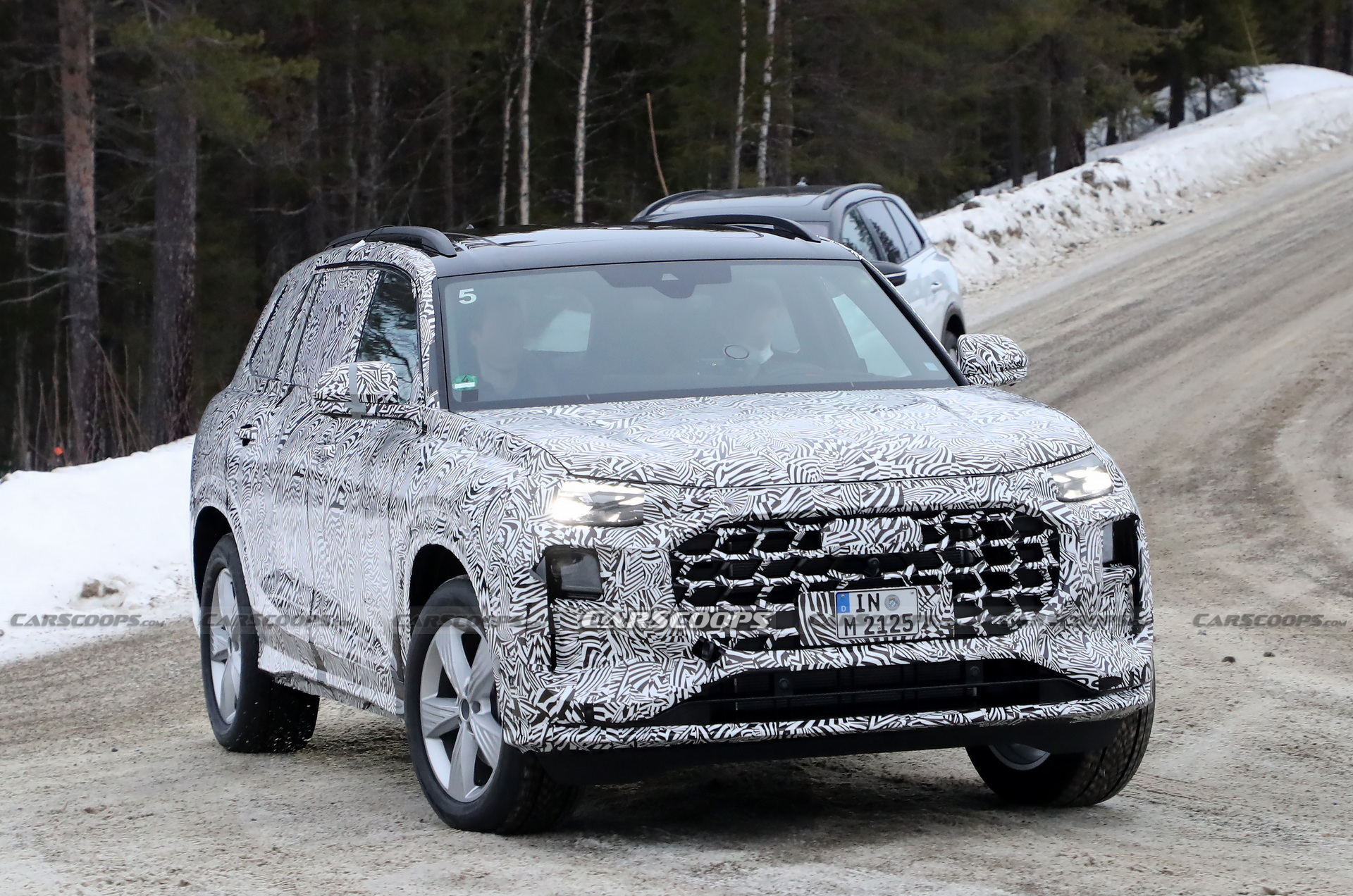 2023 Audi Q9 Production Lighting Revealed In New Spy Photos