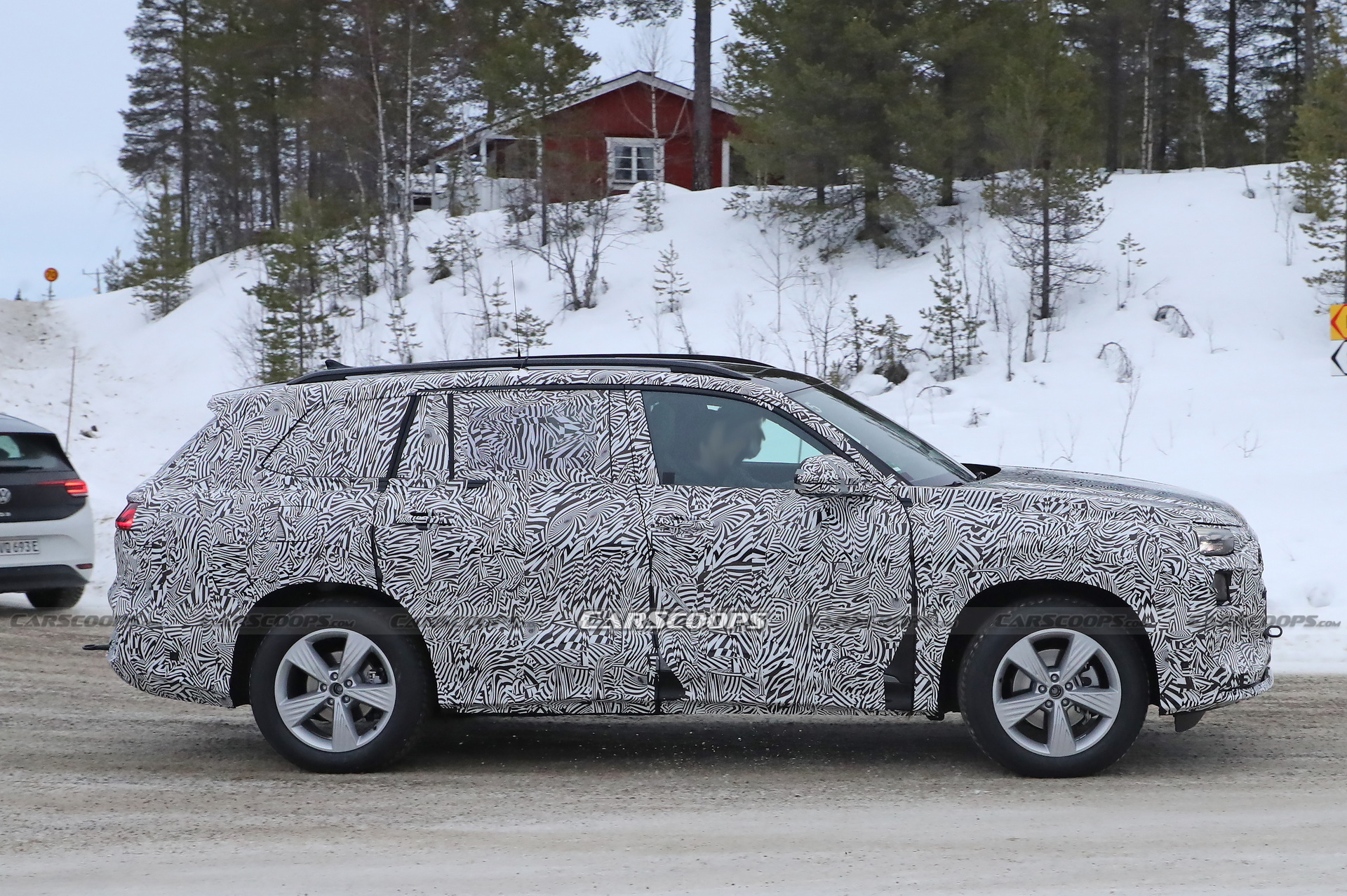 2023 Audi Q9 Production Lighting Revealed In New Spy Photos