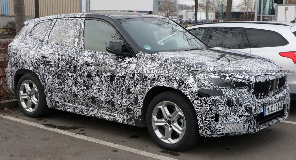 2023 BMW iX1 Prototype Spied Making An Ikea Run, Wonder If They Got The Meatballs