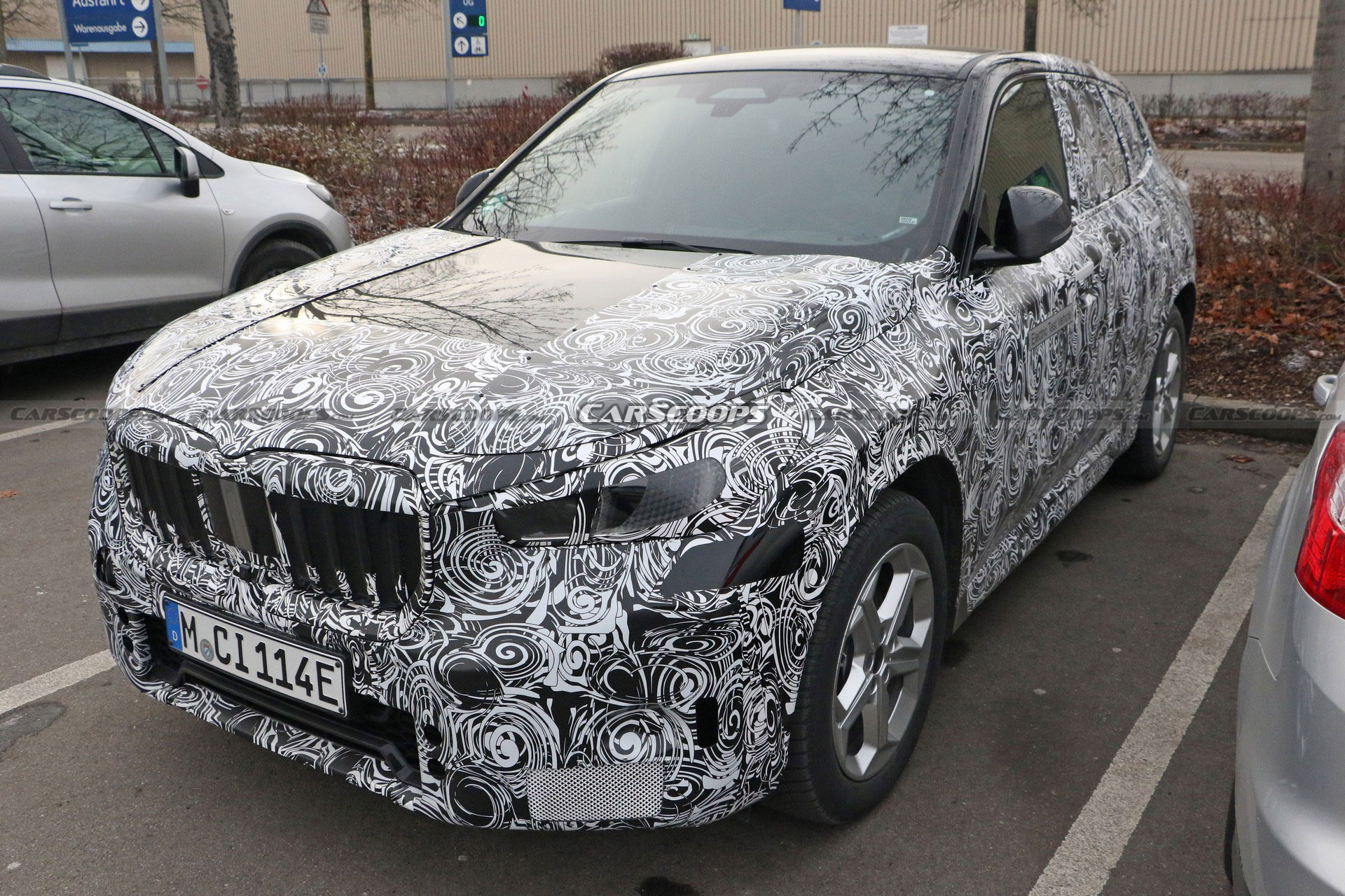 2023 BMW iX1 Prototype Spied Making An Ikea Run, Wonder If They Got The Meatballs