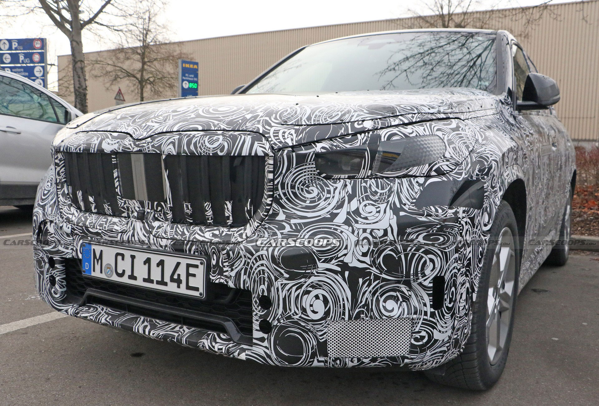 2023 BMW iX1 Prototype Spied Making An Ikea Run, Wonder If They Got The Meatballs