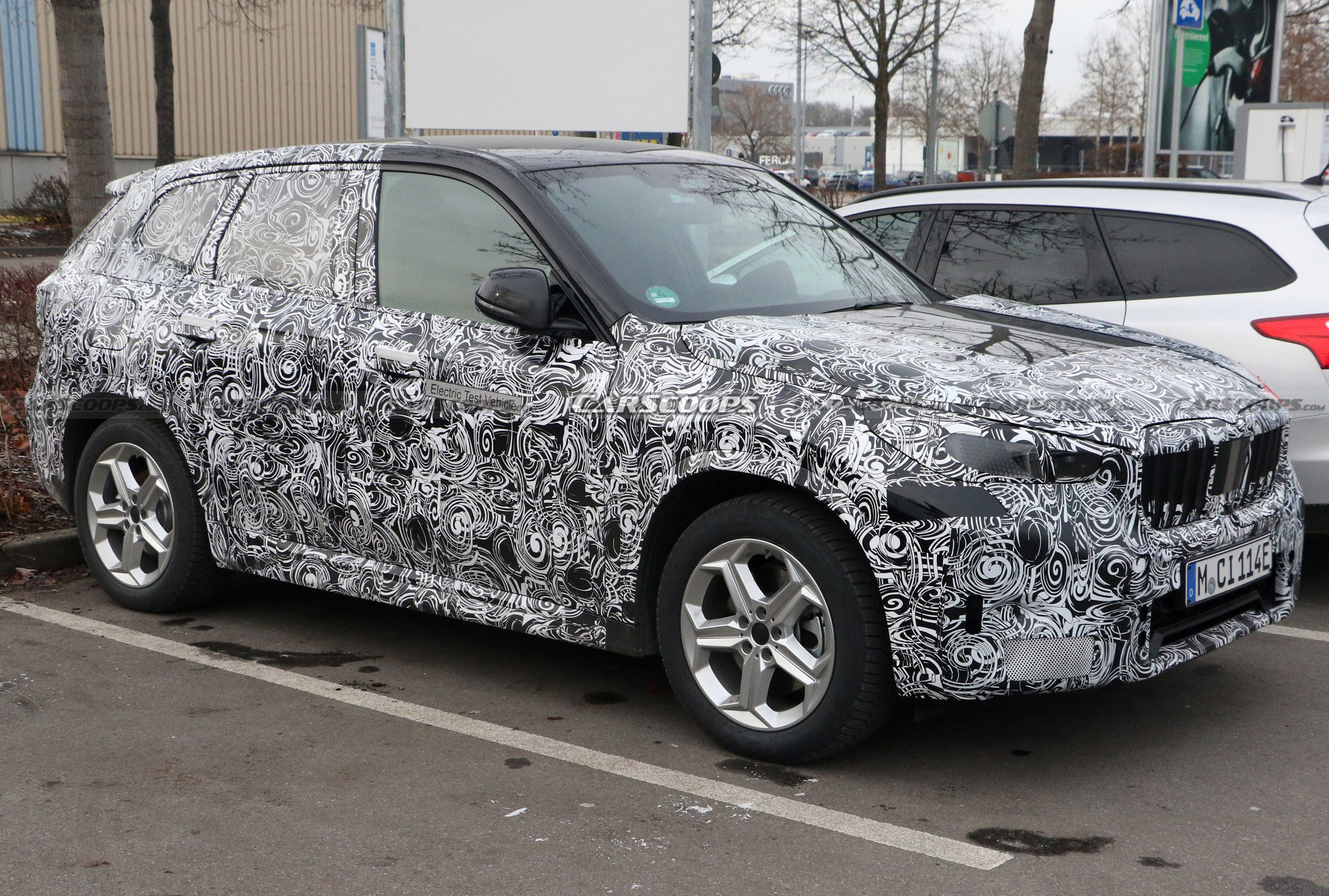 2023 BMW iX1 Prototype Spied Making An Ikea Run, Wonder If They Got The Meatballs