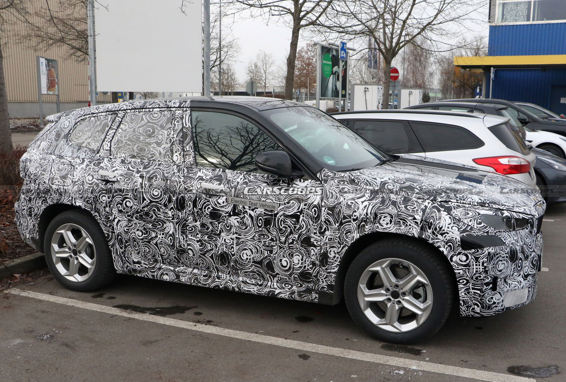 2023 BMW iX1 Prototype Spied Making An Ikea Run, Wonder If They Got The Meatballs