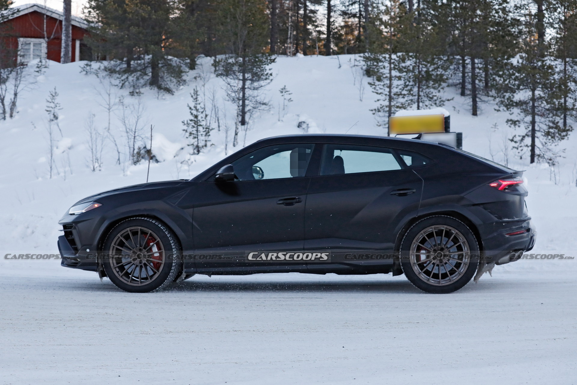 Matte Black 2023 Lamborghini Urus Evo Nabbed Without Camouflage