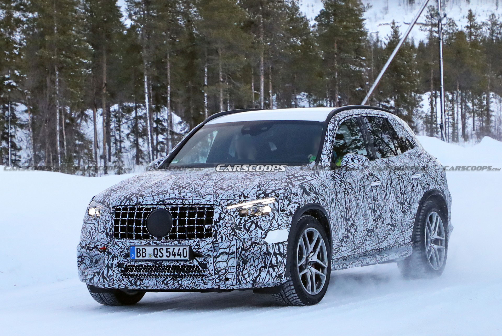 2023 Mercedes-AMG GLC 63 Spied As A High-Performance Plug-In Hybrid