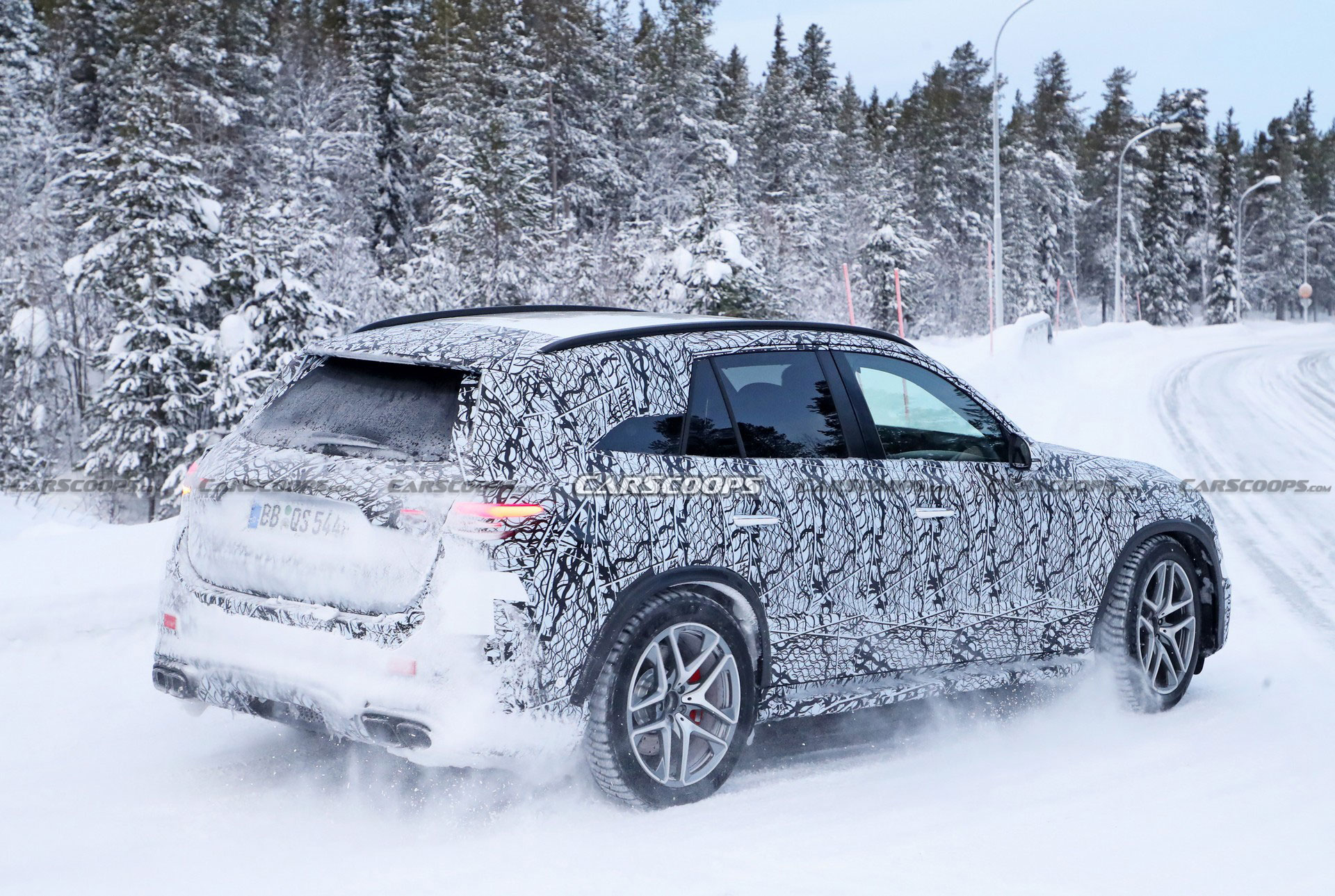 2023 Mercedes-AMG GLC 63 Spied As A High-Performance Plug-In Hybrid