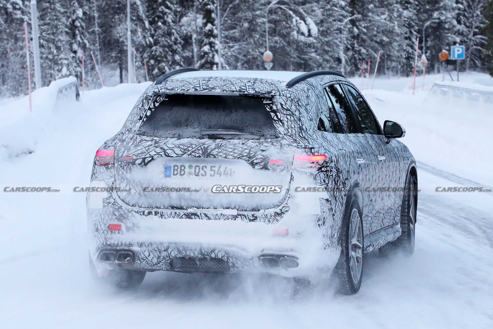 2023 Mercedes-AMG GLC 63 Spied As A High-Performance Plug-In Hybrid