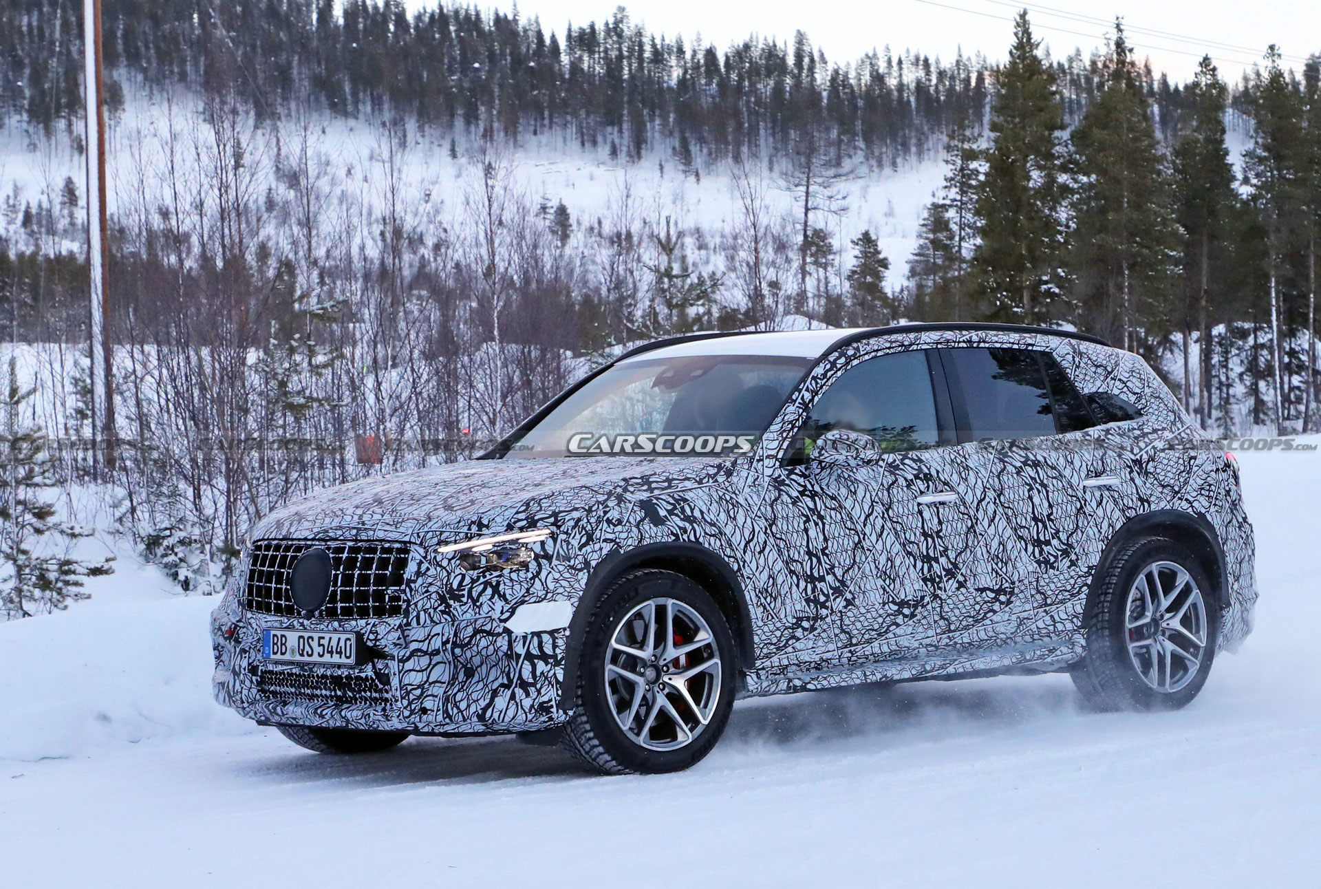2023 Mercedes-AMG GLC 63 Spied As A High-Performance Plug-In Hybrid