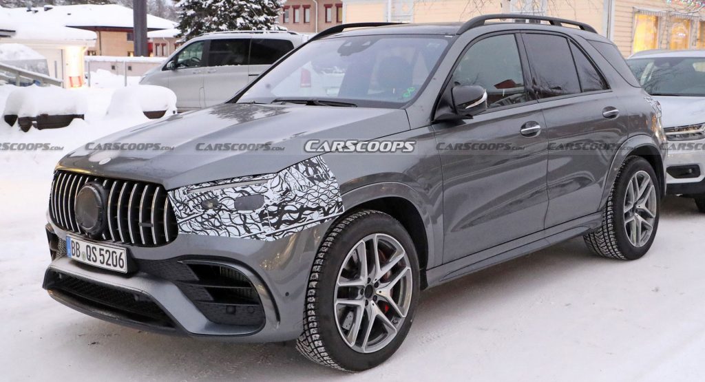  2023 Mercedes-AMG GLE 63 Spied Virtually Undisguised