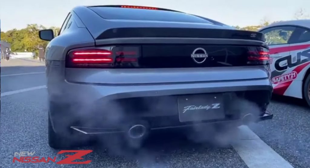  Listen To The 2023 Nissan Z’s Exhaust Note As It Revs In New Video