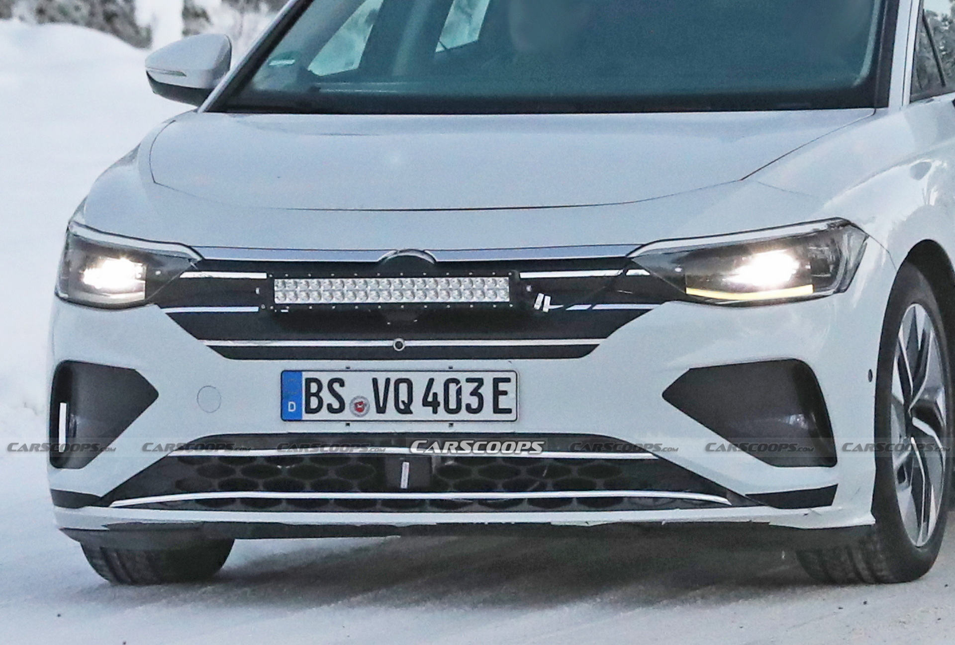 VW’s First Electric Sedan Caught Trying To Mask Its True Identity