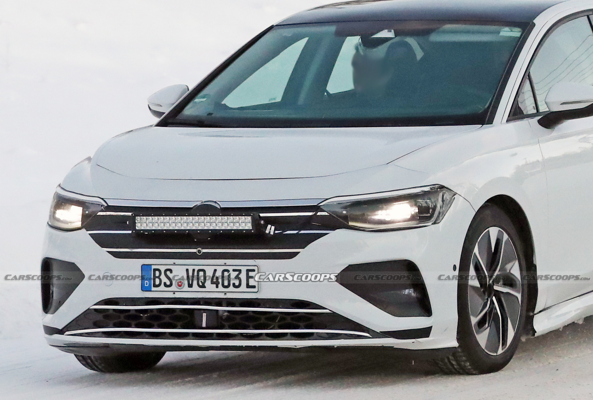 VW’s First Electric Sedan Caught Trying To Mask Its True Identity