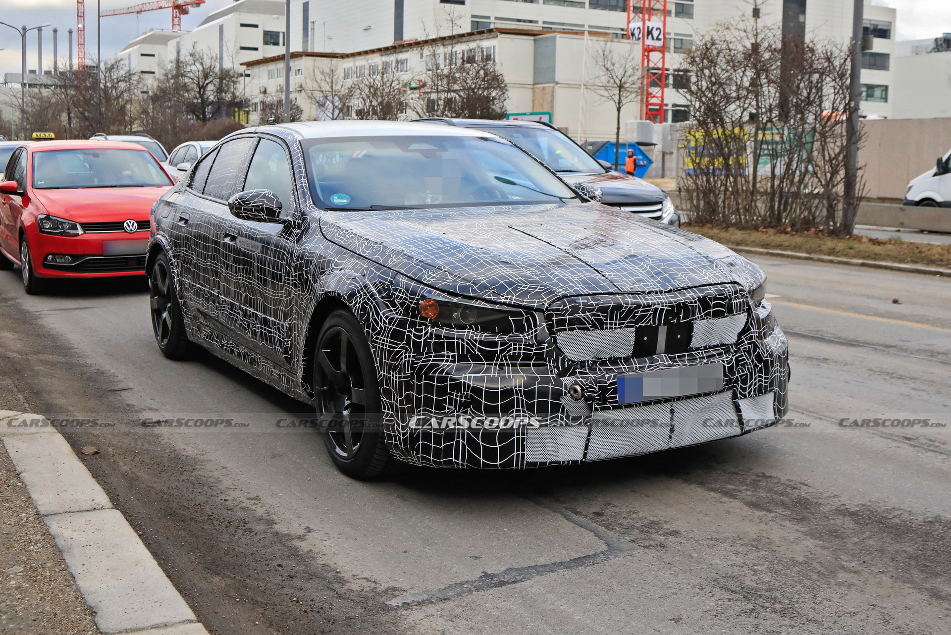 2025 BMW M5 Hybrid Makes Spy Debut Showing Its Aggressive Bodykit