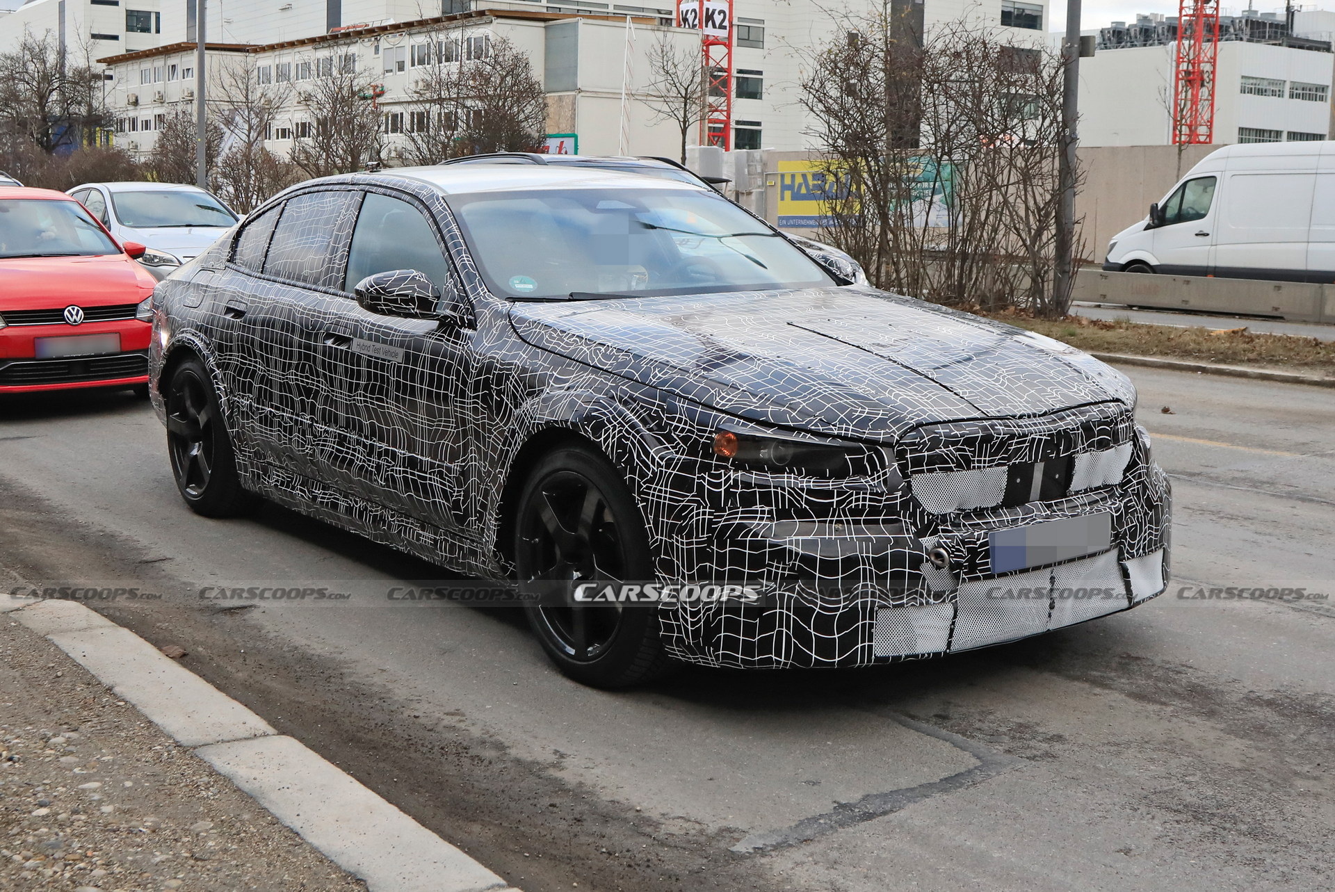 2025 BMW M5 Hybrid Makes Spy Debut Showing Its Aggressive Bodykit