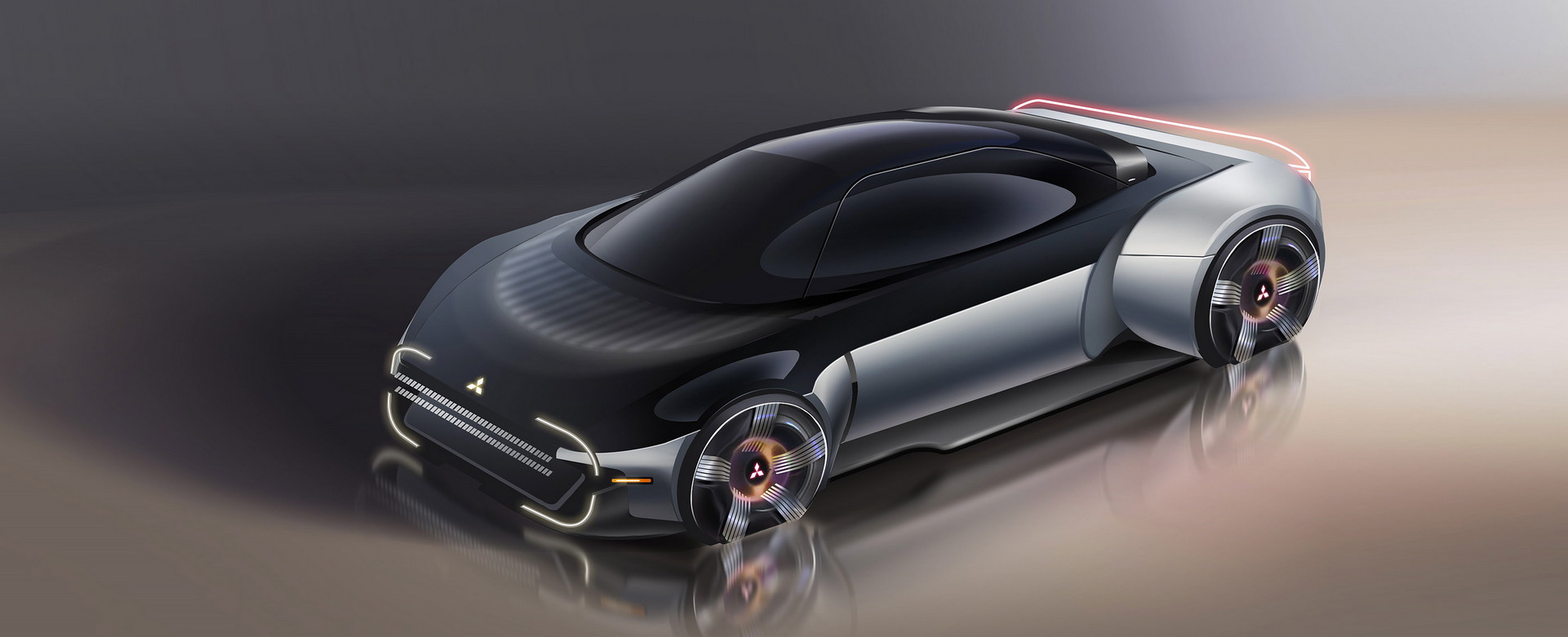 2030s Mitsubishi Eclipse EV Is An Unofficial Design Study That Splits Into Two Parts