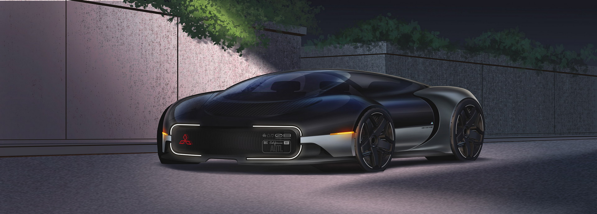 2030s Mitsubishi Eclipse EV Is An Unofficial Design Study That Splits Into Two Parts