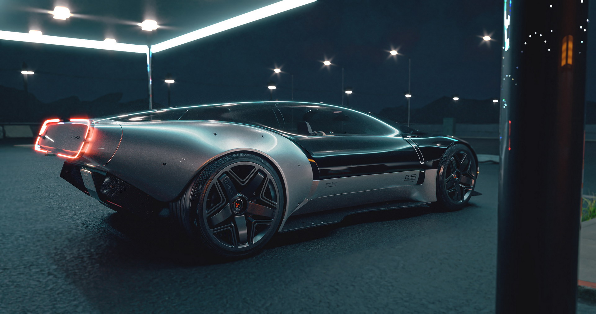 2030s Mitsubishi Eclipse EV Is An Unofficial Design Study That Splits Into Two Parts