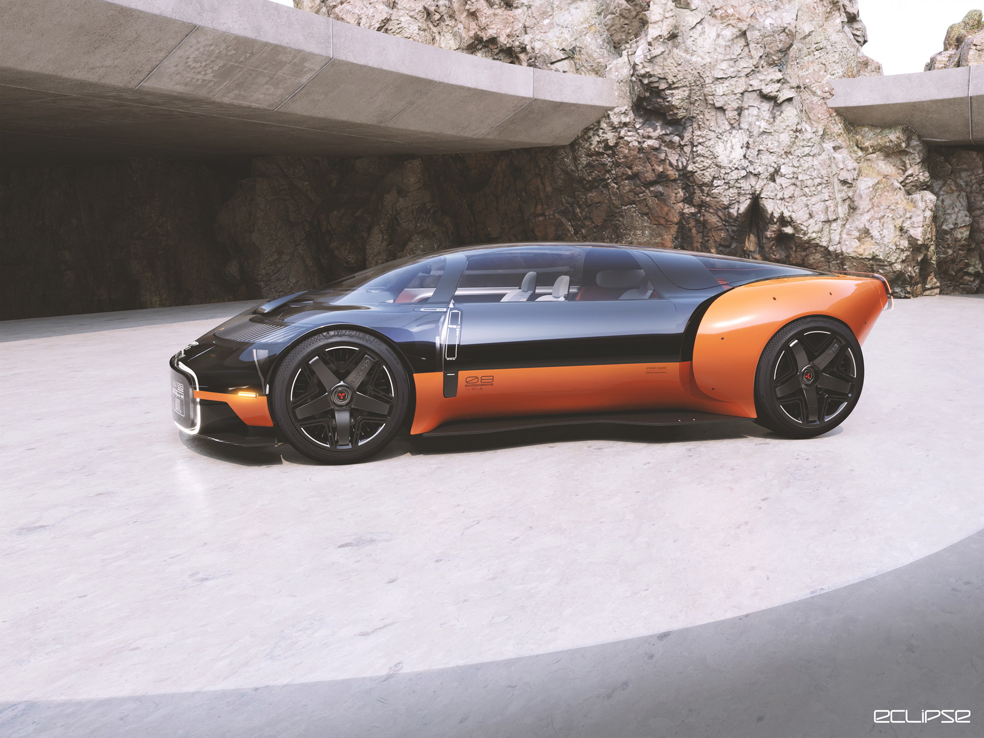 2030s Mitsubishi Eclipse EV Is An Unofficial Design Study That Splits Into Two Parts