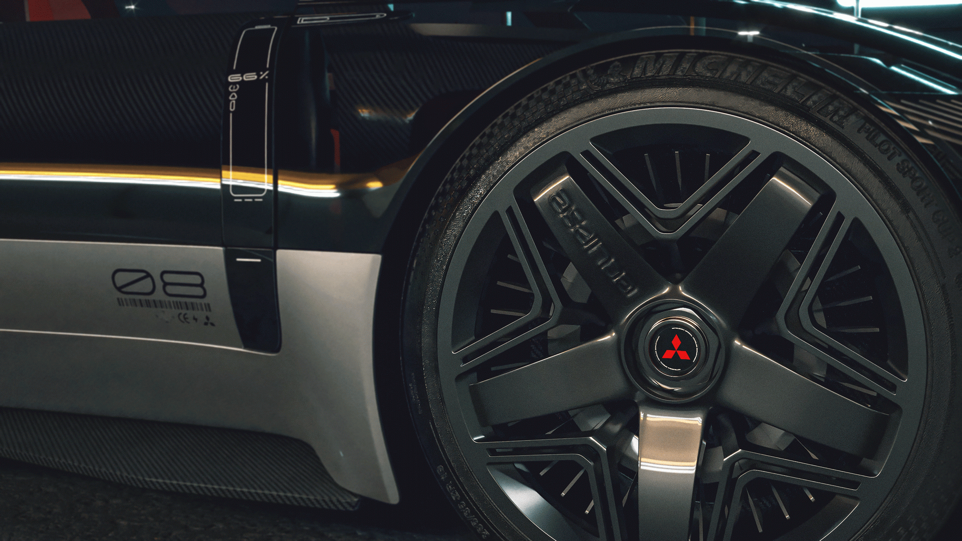 2030s Mitsubishi Eclipse EV Is An Unofficial Design Study That Splits Into Two Parts