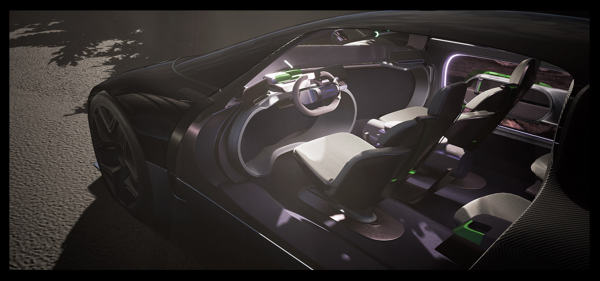 2030s Mitsubishi Eclipse EV Is An Unofficial Design Study That Splits Into Two Parts