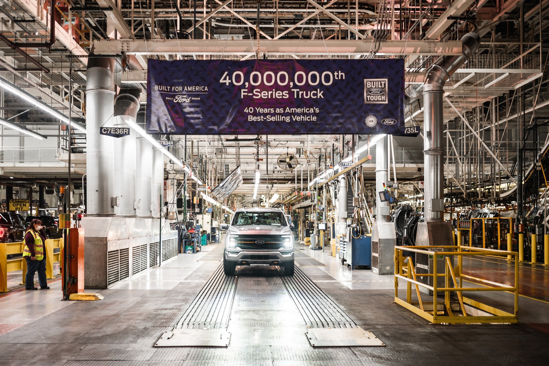 Ford Has Built The 40 Millionth F-Series Pickup For The U.S. Market