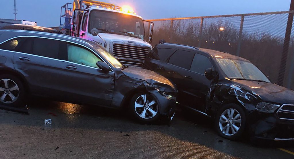  Black Ice Results In Massive 65-Car Pileup On New Jersey Highway