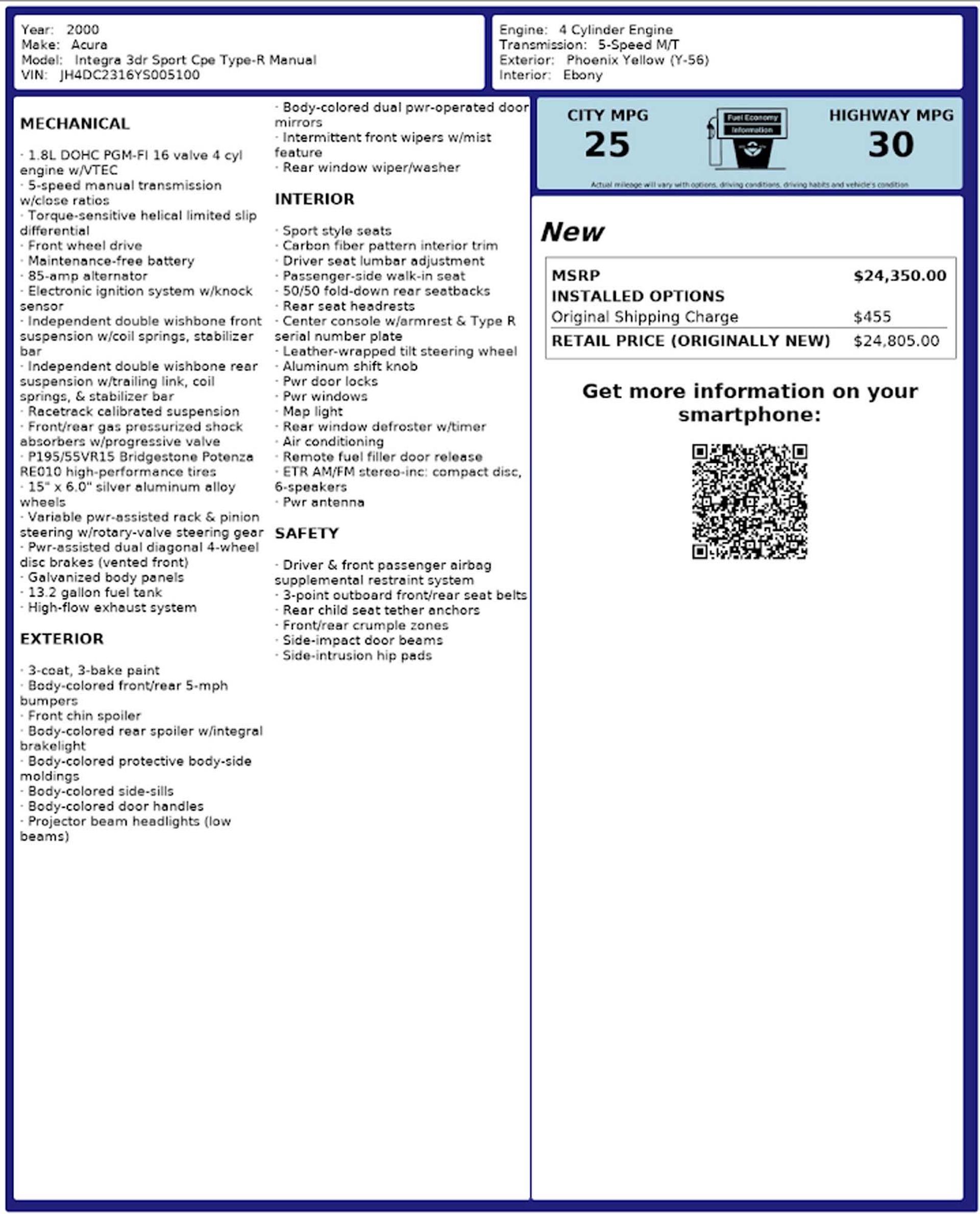 Have We Gone Mad? 7k-Mile 2000 Acura Integra Type R Bidding At $111,000 With 2 Days Left