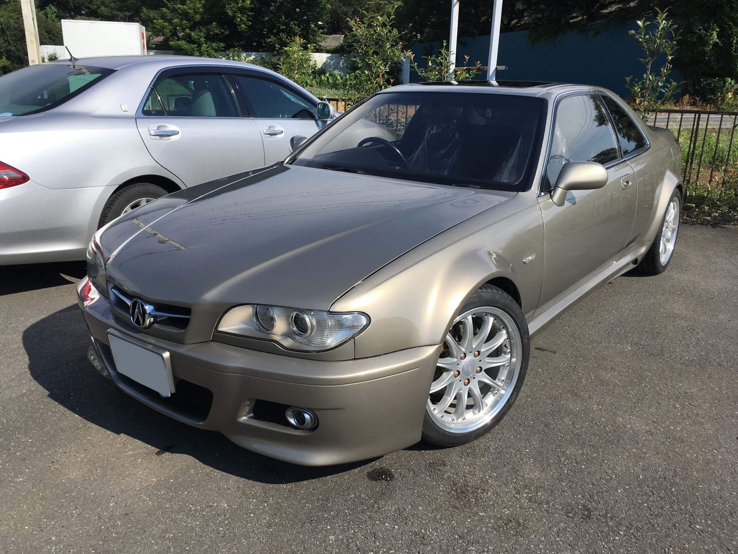 This Acura Legend Coupe With BMW E46 Front And E60 Rear Lights Actually Looks Nice