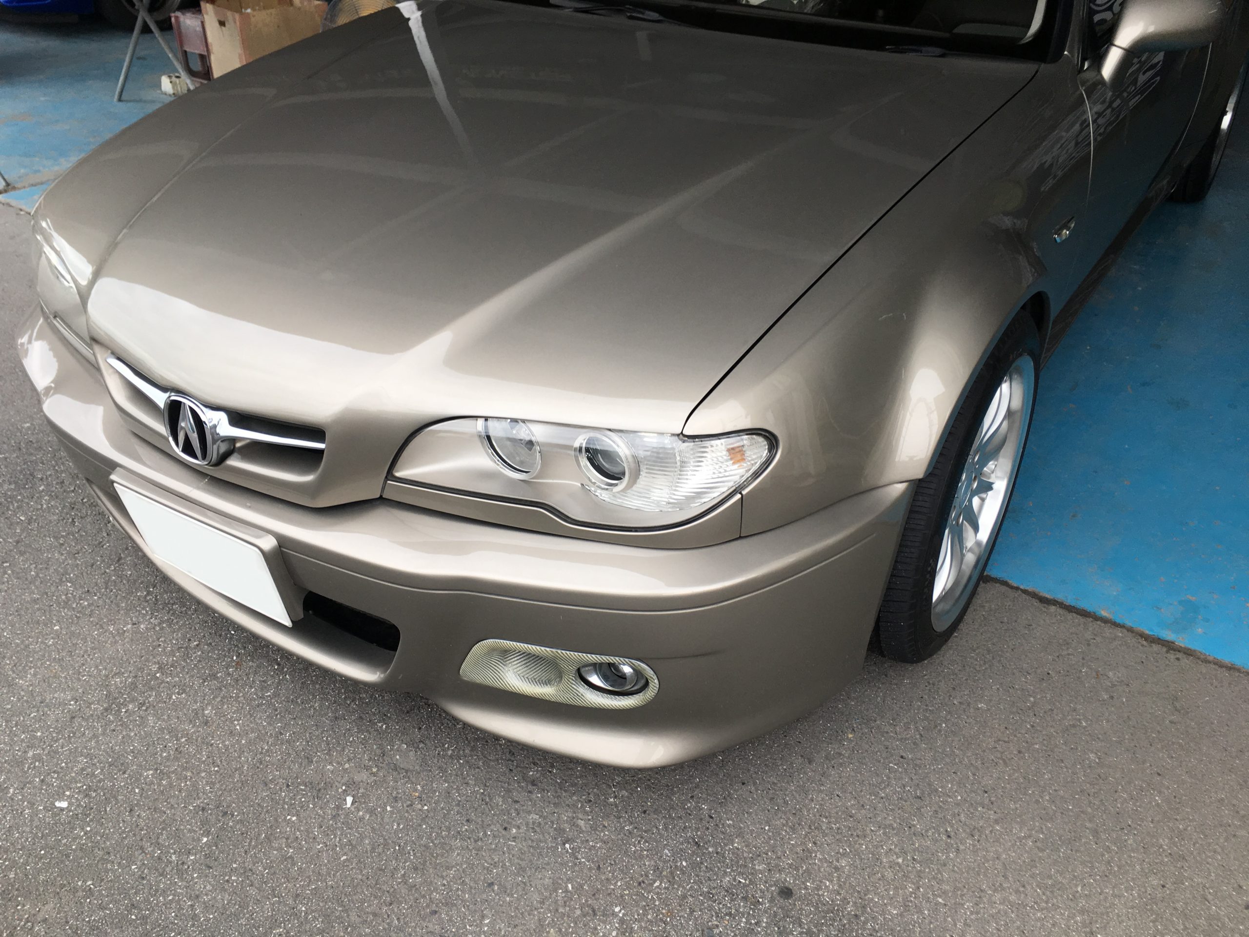 This Acura Legend Coupe With BMW E46 Front And E60 Rear Lights Actually Looks Nice