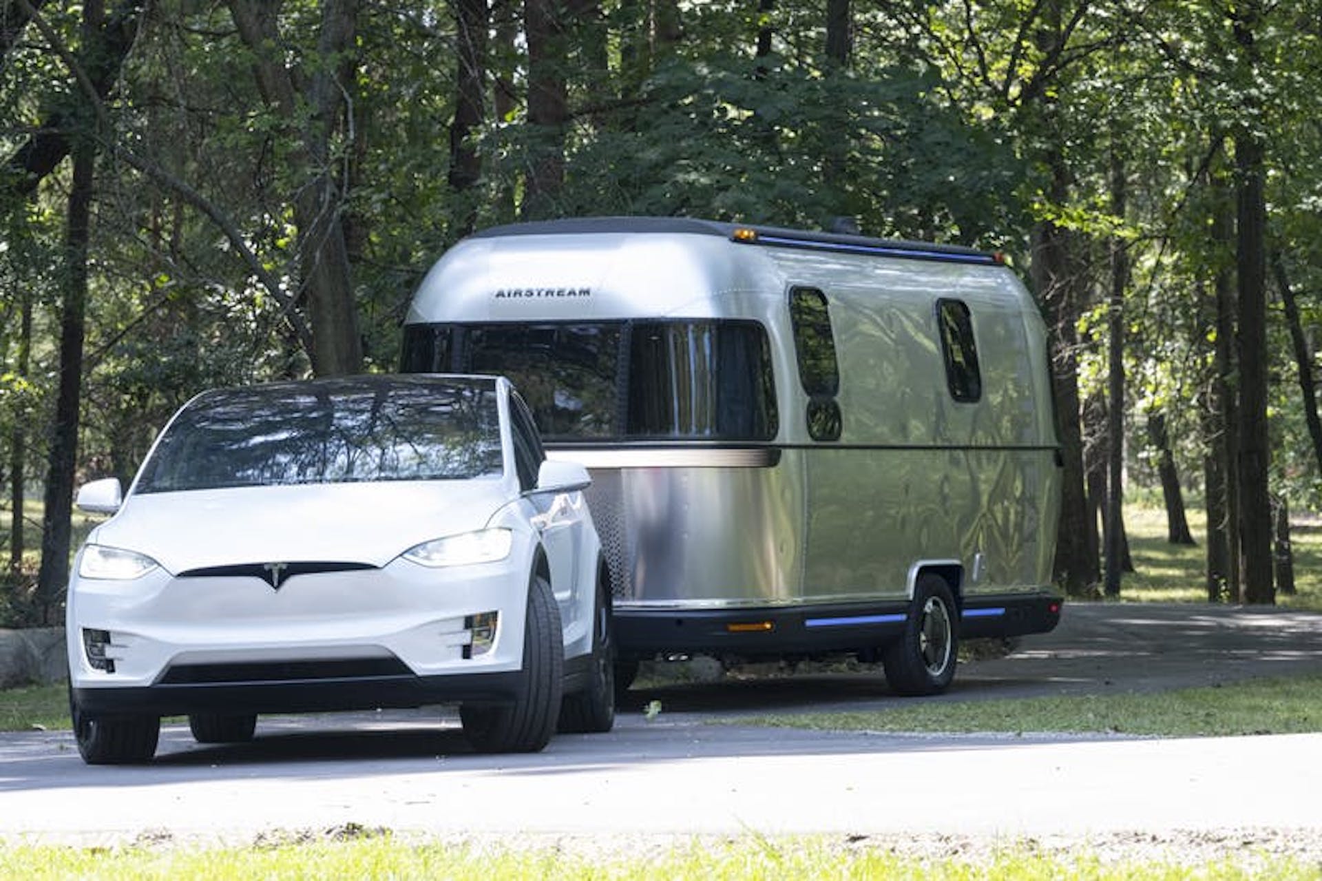Airstream’s Self-Propelled Trailer Concept Will Help Soothe Your Rivian Range Anxiety