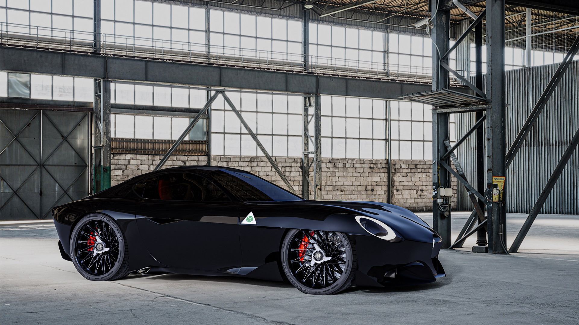 Designer Imagines Alfa Romeo Disco Volante Hommage With Iconic Busso V6